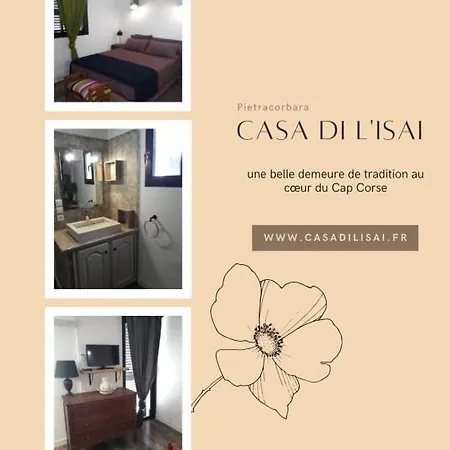 Vakantiehuis A Casa Di L'isai Traditionnelle De Charme. Pietracorbara